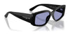 Vogue VO5642SU Sunglasses | Size 55 / Black / Dark Grey (Polarized) (3P 15%) №W44/81