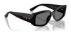 Vogue VO5642SU Sunglasses | Size 55 / Black / Dark Grey (Polarized) (3P 15%) №W44/81
