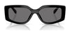 Vogue VO5642SU Sunglasses | Size 55 / Black / Dark Grey (Polarized) (3P 15%) №W44/81