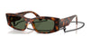 Vogue VO5655SU Sunglasses | Size 53 / Dark Havana / Dark Green (Polarized) (3P 14.7%) №W6569A