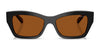 Vogue VO5658SU Sunglasses | Size 53 / Black / Dark Brown (3N 14.2%) №W44/73
