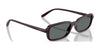 Vogue VO5666S Sunglasses | Size 53 / Black / Clear Gradient Light Blue (1N 49%) №W44/19