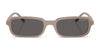 Vogue VO5666S Sunglasses | Size 53 / Black / Clear Gradient Light Blue (1N 49%) №W44/19