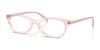 Vogue VO5668F Eyeglasses | Size 53 / Transparent Pink №2748