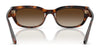 Vogue VO5669S Sunglasses | Size 54 / Black / Clear Gradient Light Blue (1N 49%) №W44/19