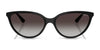 Vogue VO5672S Sunglasses | Size 57 / Black / Gradient Grey (Polarized) (3P 13%) №W44/T3