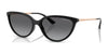 Vogue VO5672S Sunglasses | Size 57 / Black / Gradient Grey (Polarized) (3P 13%) №W44/T3