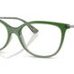Gradient Green/Transparent Green №3259