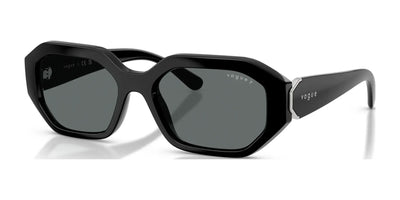 Vogue VO5675S Sunglasses Black / Dark Grey (Polarized)