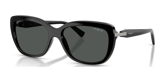 Vogue VO5678SB Sunglasses | Size 55 / Black / Dark Grey (3N 9.3%) №W44/87
