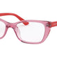 Top Transparent Pink №2836
