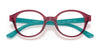 Vogue VY2005 Eyeglasses | Size 43 / Top Black On Transparent №W827