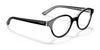 Vogue VY2005 Eyeglasses | Size 43 / Top Black On Transparent №W827