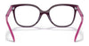 Vogue VY2012 Eyeglasses | Size 47 / Top Black/Transparent №W827