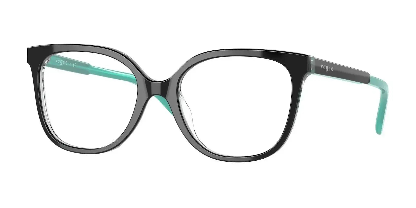 Vogue VY2012 Eyeglasses Top Black / Transparent