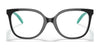 Vogue VY2012 Eyeglasses | Size 47 / Top Black/Transparent №W827