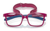 Vogue VY2016 Eyeglasses / Blue On Cream Rubber №2974 / Size 39