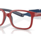 Full Red On Blue Rubber №3026