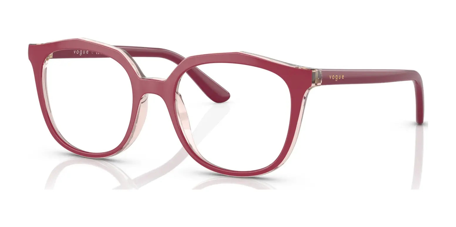 Vogue VY2017 Eyeglasses Transparent Pink / Top Fuchsia