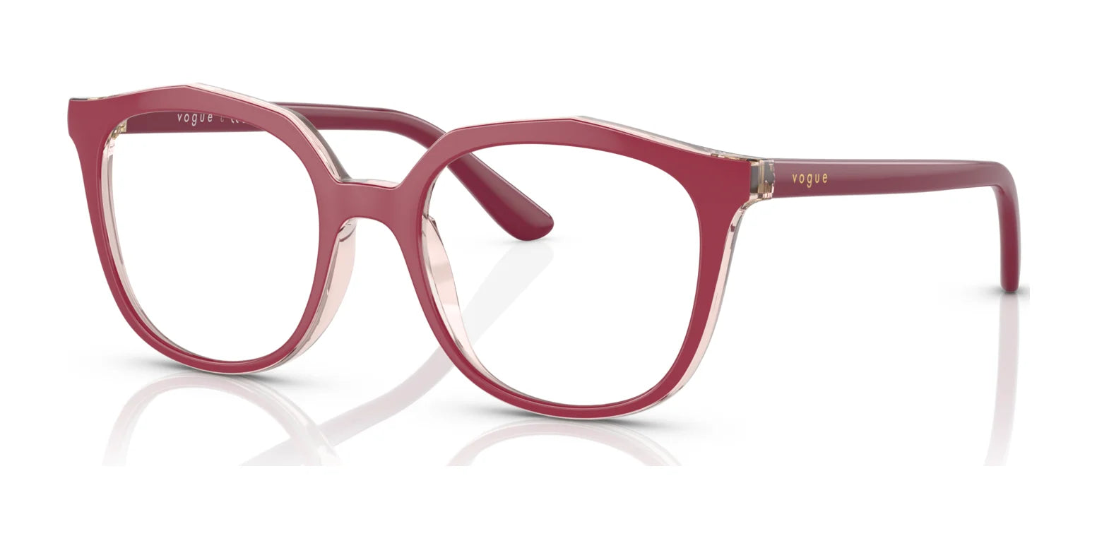 Vogue VY2017 Eyeglasses Transparent Pink / Top Fuchsia