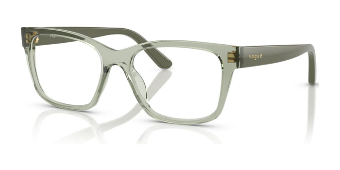Vogue VY2034 Eyeglasses / Transparent Green №3022 / Size 49
