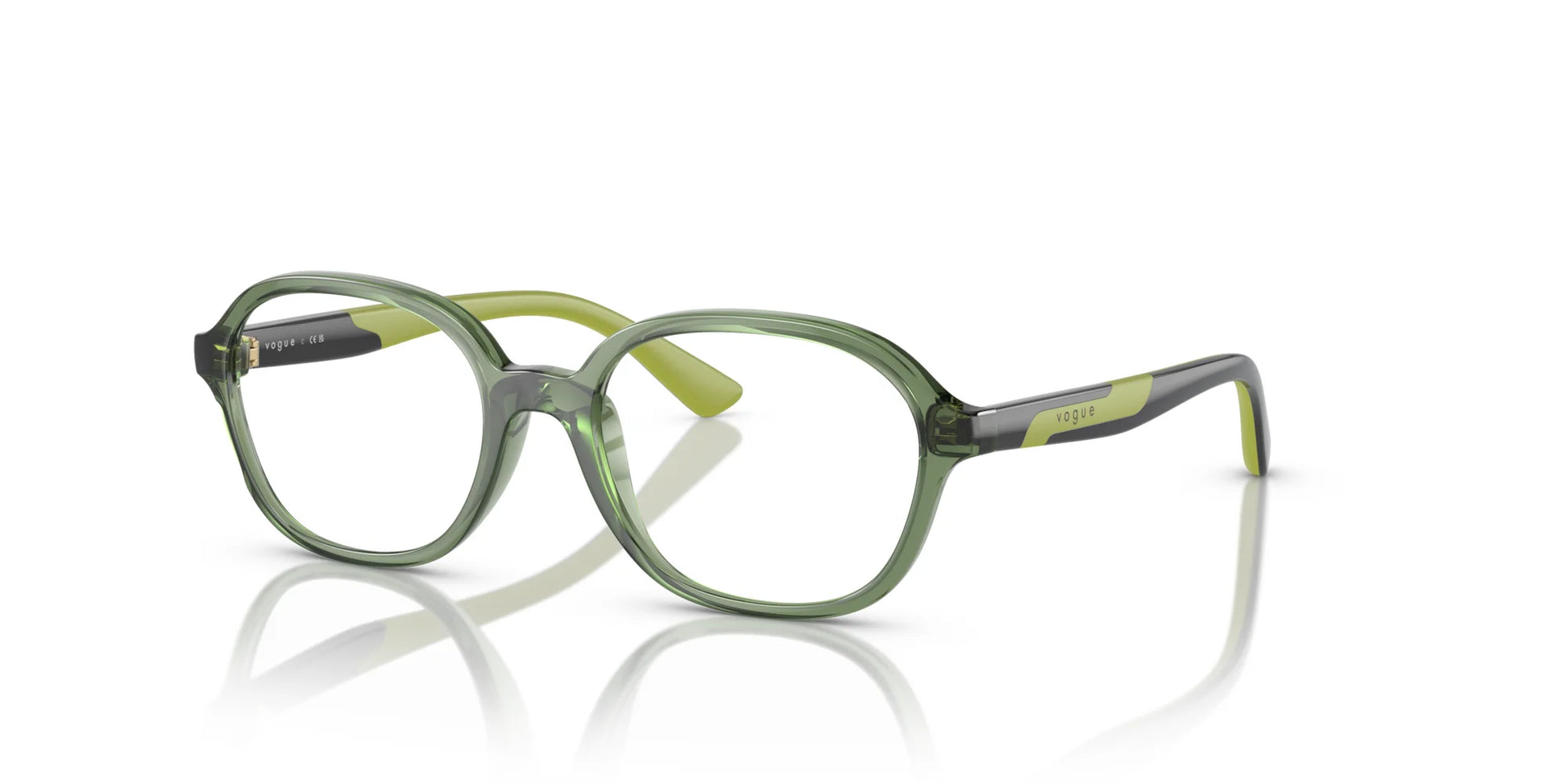 Vogue VY2018 Eyeglasses Transparent Dark Green