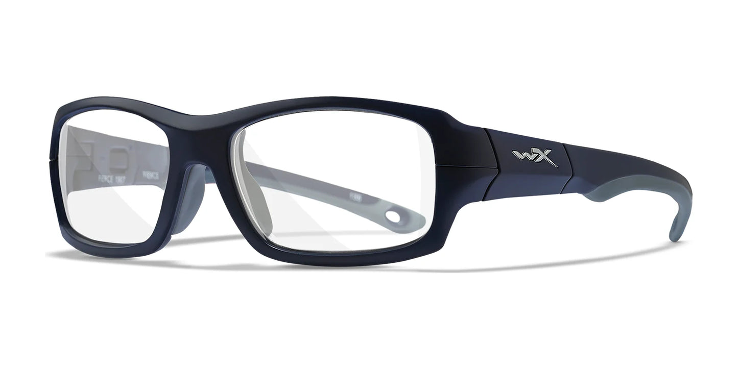 Wiley X FIERCE Eyeglasses Matte Blue Indigo and Grey