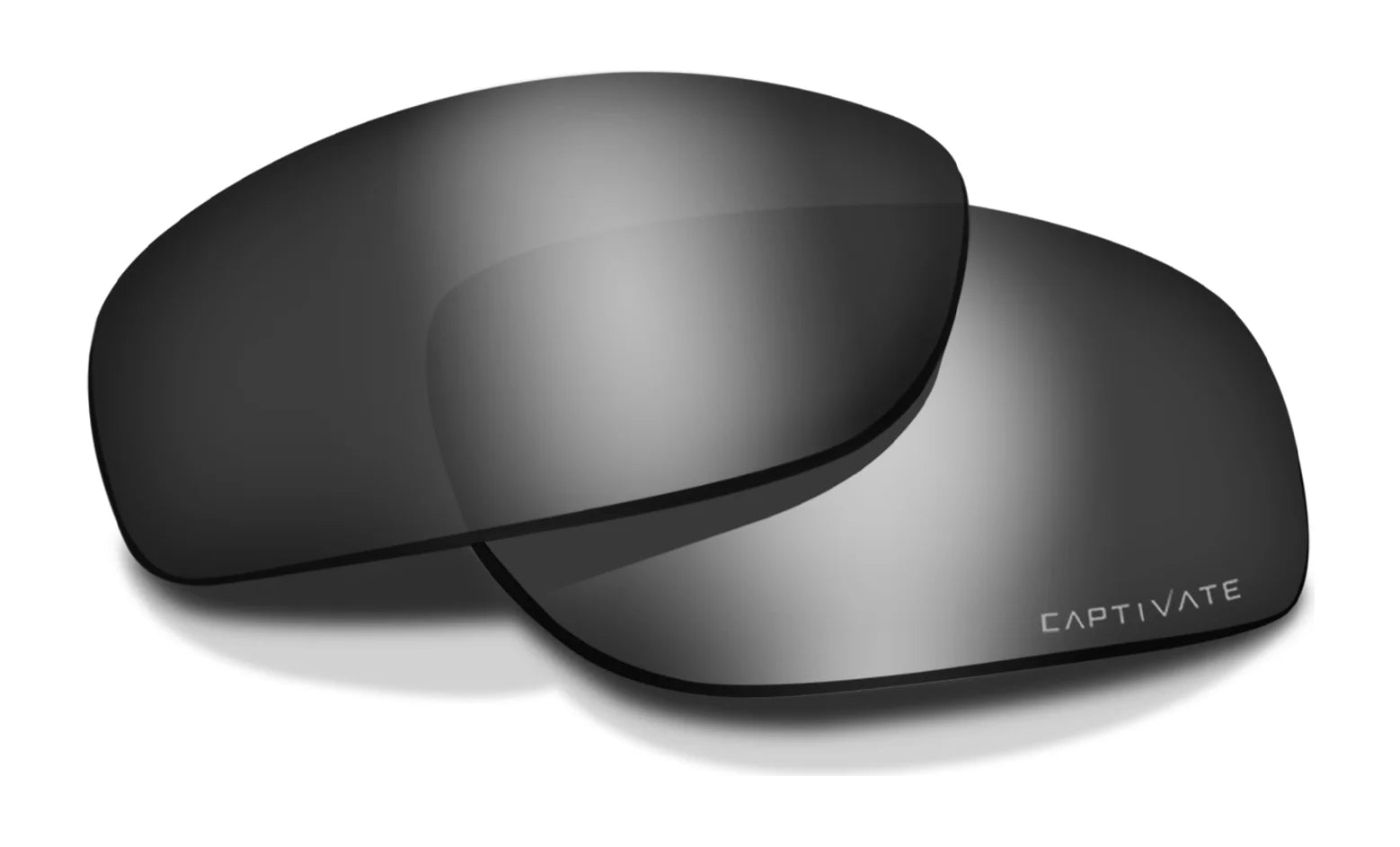 Wiley X FOUNDER Lens / CAPTIVATE™ Polarized Black Mirror