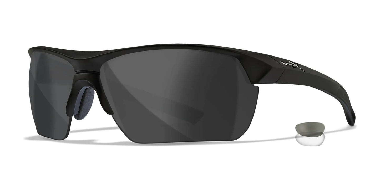 Wiley X GUARD Safety Glasses Matte Black / Clear, Smoke Grey