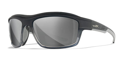 Wiley X OZONE Sunglasses Matte Grey / Silver Flash