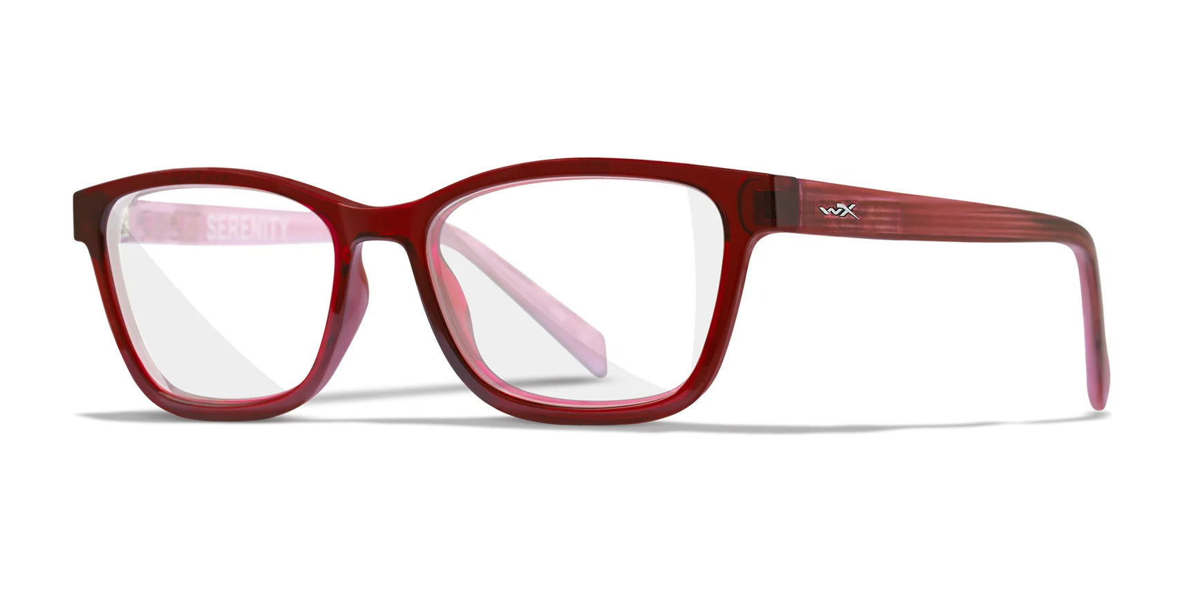 Wiley X SERENITY Eyeglasses Gloss Crystal Red