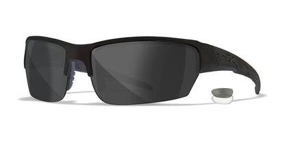 Wiley X VALOR Safety Glasses Matte Black / Clear, Smoke Grey