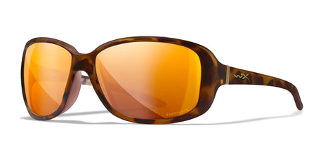 Wiley X AFFINITY Sunglasses Matte Demi / CAPTIVATE™ Polarized Bronze Mirror