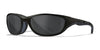 Wiley X AIRRAGE Safety Glasses | Size 61 / Matte Black / Smoke Grey