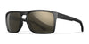Wiley X APEX Sunglasses | Size 56 / Matte Black / CAPTIVATE™ Polarized Tungsten Mirror