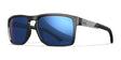 Wiley X APEX Sunglasses Gloss Black / CAPTIVATE™ Polarized Blue Mirror