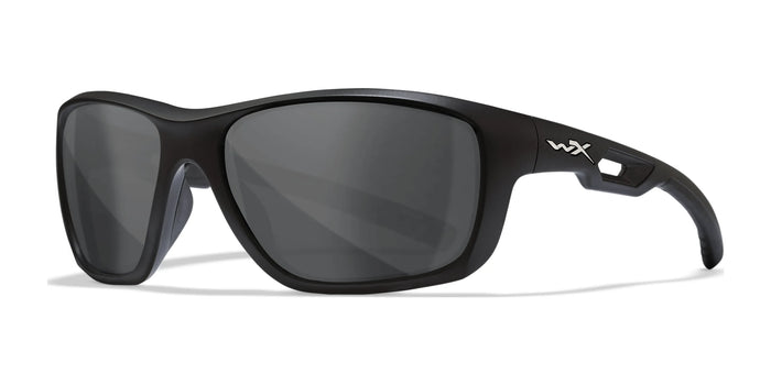 Wiley X ASPECT Sunglasses | Size 60 / Matte Black / Smoke Grey