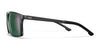 Wiley X AXE Sunglasses | Size 56 / Matte Black / CAPTIVATE™ Polarized Grey