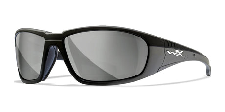 Wiley X BOSS Sunglasses Gloss Black / Silver Flash