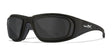Wiley X BOSS Sunglasses Matte Black / Rx Rim & Smoke Grey