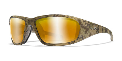 Wiley X BOSS Sunglasses Kryptek® Highlander™ / Polarized Venice Gold Mirror