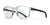 Wiley X BRAVO Eyeglasses | Size 52 / Gloss Crystal Clear