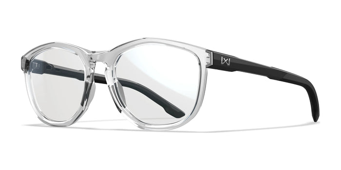 Wiley X BRAVO Eyeglasses | Size 52 / Gloss Crystal Clear