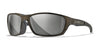 Wiley X BRICK Sunglasses | Size 63 / Crystal Metallic / Silver Flash