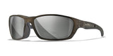 Wiley X BRICK Sunglasses Crystal Metallic / Silver Flash