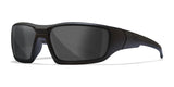 Wiley X CENSOR Safety Glasses Matte Black / Polarized Smoke Grey