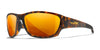 Wiley X CLIMB Sunglasses | Size 66 / Gloss Demi / CAPTIVATE™ Polarized Bronze Mirror