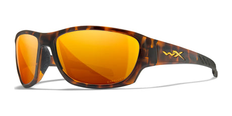 Wiley X CLIMB Sunglasses Gloss Demi / CAPTIVATE™ Polarized Bronze Mirror