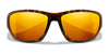 Wiley X CLIMB Sunglasses | Size 66 / Matte Grey / CAPTIVATE™ Polarized Blue Mirror