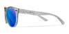 Wiley X COVERT Sunglasses | Size 56 / Gloss Crystal Light Sapphire Blue / CAPTIVATE™ Polarized Blue Mirror